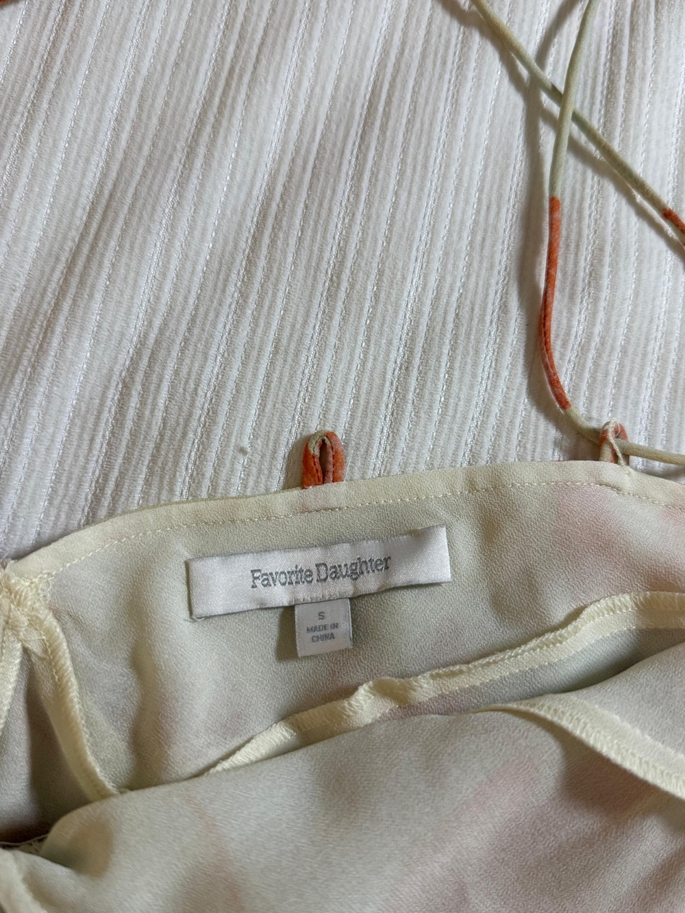NEW FAVORITE DAUGHTER who me dress in beige Size S - Picture 12 of 15